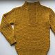 Jumper for the boy. children's clothing. Knitted garments are handmade
