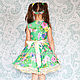 Baby dress 'bird of Paradise' mint Art.-112. Childrens Dress. ModSister. Online shopping on My Livemaster.  Фото №2