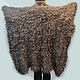 Shawl warm from natural sheep's wool and goat down. Shawls. Sheep and goat skins. Online shopping on My Livemaster.  Фото №2