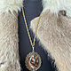 Cappuccino. Pendant on a chain. The 1970s. Vintage pendants. Antik Boutique Love. My Livemaster. Фото №6