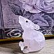 Заказать Фигурка крысы из розового кварца. Мастерская Камнеежки. Ярмарка Мастеров. . Статуэтка Фото №3