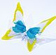 Interior figurine stained glass Butterfly PS, Suspension, Moscow,  Фото №1