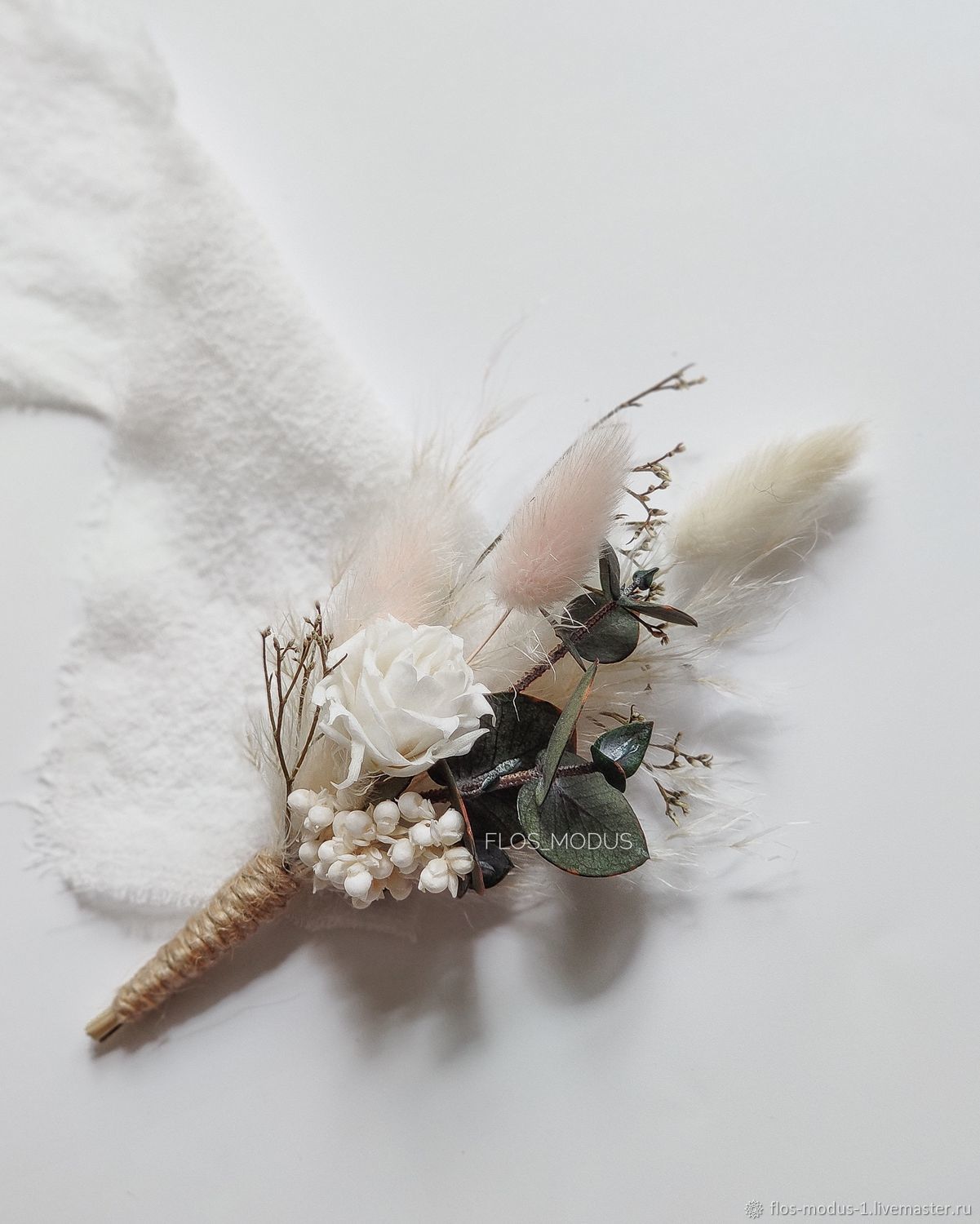 Свадебный букет из стабилизированных цветов – заказать на Ярмарке ...