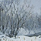 Картина маслом, Зимний пейзаж. Фотокартины. Natureartist. Ярмарка Мастеров.  Фото №5
