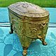 Винтаж: Старинная шкатулка Aigles et anges ХIХ век Ампир Франция. Шкатулки винтажные. Антиквариат и винтаж из Франции. Ярмарка Мастеров.  Фото №5