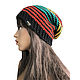 Rastafarian hat Free. Caps. avokado. Online shopping on My Livemaster.  Фото №2