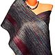 Scarf men's felted Bordeaux women's scarf, Scarves, Moscow,  Фото №1