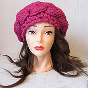 Аксессуары handmade. Livemaster - original item Knitted beret of different colors. Handmade.