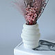 Scandi vase made of high-strength sculptural plaster. Vases. Solanda. My Livemaster. Фото №6