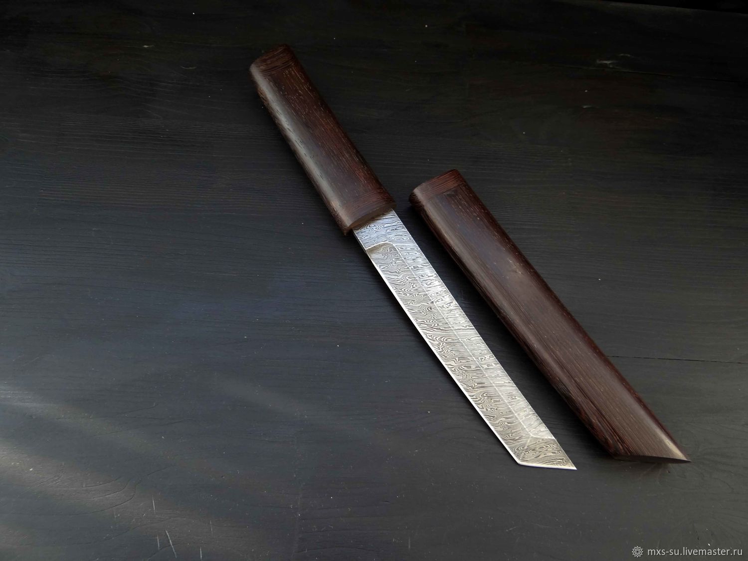 Knife 'Kubasaki' Damascus, Knives, Tyumen,  Фото №1