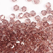 Материалы для творчества handmade. Livemaster - original item Beads: Crystal beacons 4 mm Marsala 10 pieces. Handmade.