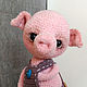 Chronic Fedka pig toy. Stuffed Toys. sToryToys. My Livemaster. Фото №5