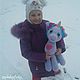 Soft toys: Unicorn pony. Stuffed Toys. pledzefirka. Online shopping on My Livemaster.  Фото №2
