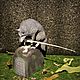 Заказать Великий волк Сиф из игры Dark souls. Milokrasivo. Ярмарка Мастеров. . Статуэтки Фото №3