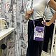 Сумка кожаная через плечо кросс-боди. Сумка через плечо. Марина Сумки из кожи. Ярмарка Мастеров.  Фото №6