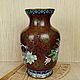 Заказать Винтаж: Интерьерная  ВАЗА  КЛУАЗОНЕ Cloisonne Ручная работа  Китай. Чердак дяди Рико. Ярмарка Мастеров. . Вазы винтажные Фото №3