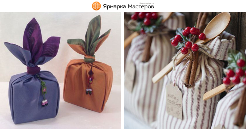 Не бумажные идеи упаковки подарков | Рукоделие от manikyrsha.ru | Дзен