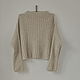 White knitted sweater oversize 'Carrie' soft wool. Sweaters. SolarisArtis. My Livemaster. Фото №6