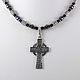 Бусы №52. Celtic cross. Колье. MousegloveBeads. Интернет-магазин Ярмарка Мастеров.  Фото №2