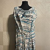 Винтаж: Платье из хлопка размер 44-48