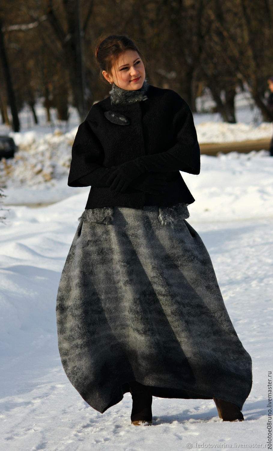 Женские юбки зима