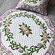 Easter decorative path on the table. Doilies. QuiltandHome. My Livemaster. Фото №4