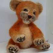 Куклы и игрушки handmade. Livemaster - original item Lion Cub Simba. Handmade.