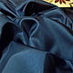 Подкладка красивого синего цвета, Япония. Шир.112 см, Ткани, Зеленоград,  Фото №1