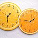 Lemon Clock, Lemon Decor, Kitchen Clock, Lemon Wall Art, Wall Clock. Watch. Clocks for Home (Julia). My Livemaster. Фото №5