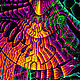 Luminous visionary painting 'Singularity Microcosma'!. Pictures. Fractalika. My Livemaster. Фото №6