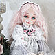 Seraphim. Author's textile doll collectible. Dolls. AlbinaDolls. My Livemaster. Фото №5