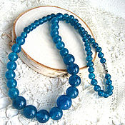 Украшения handmade. Livemaster - original item Necklace made of natural blue Chalcedony. Handmade.