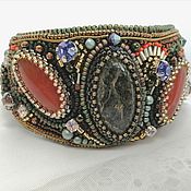 Украшения handmade. Livemaster - original item Bracelet with natural stones URAL TALES. Handmade.