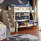 Галактика Двухъярусная кровать  из массива. Мебель для детской. Дрёмаград - хранитель детских снов.. Ярмарка Мастеров.  Фото №5