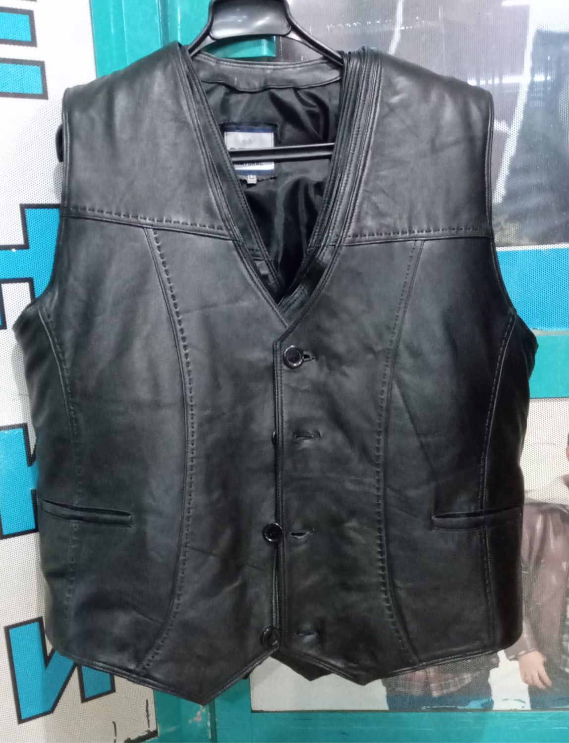 Жилетка из натуральной кожи в интернет-магазине на Ярмарке Мастеров ...