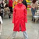 Raincoat jacket with buttons red Premium ZRC, Outerwear Jackets, St. Petersburg,  Фото №1
