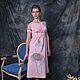 Платье Adagio розовое. Платья. EcoFashion. Интернет-магазин Ярмарка Мастеров.  Фото №2