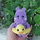 Плюшевый бегемот вязаная игрушка. Амигуруми куклы и игрушки. Little knit toys (littleknittoys). Ярмарка Мастеров.  Фото №5