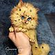 Котик . Котенок  1 шт. Мягкие игрушки. Оля Абашева (souvenir-toys). Интернет-магазин Ярмарка Мастеров.  Фото №2