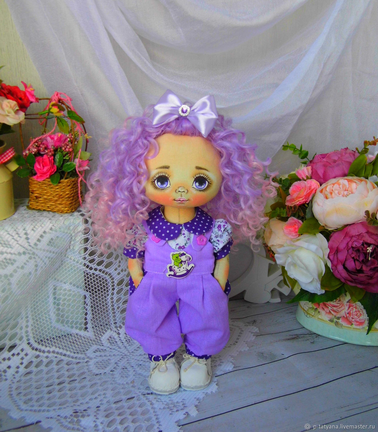 Анюта. Текстильная кукла, Куклы и пупсы, Буй,  Фото №1