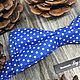 Bright polka dot bow tie. Ties. Handmade_by_richi. Online shopping on My Livemaster.  Фото №2