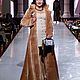 Экошуба Mocha Mousse премиум класс. Шубы. Одежда и аксессуары Батик ANN LOOK. Ярмарка Мастеров.  Фото №6