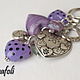  keychain with hearts, Gifts for February 14, Moscow,  Фото №1