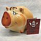 Porcelain piggy bank, Piggy Bank, Moscow,  Фото №1