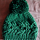 Knitted set Emerald Wood, knitted hat, knitted scarf - snud. Headwear Sets. (Milena-Pobedova) (Milena-Pobedova). Online shopping on My Livemaster.  Фото №2