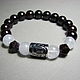Bracelet with the rune Evaz, with garnet, white quartz. Bead bracelet. Beautiful gifts for the good people (Alura-lights). My Livemaster. Фото №5