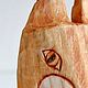 Лиса из дерева Рыжая улыбка Wooden fox. Статуэтка. Ирина Люмти          Декор из дерева. Ярмарка Мастеров.  Фото №6
