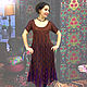 Dress colors the author's drunken cherries 'In the style of Gucci', Dresses, Ivanovo,  Фото №1