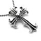 Подвеска из серебра Skull Cross PPP40-01. Кулон. Blacksilver. Интернет-магазин Ярмарка Мастеров.  Фото №2