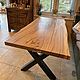 Cтол из слэба карагача. Столы. Akutrau Woodworking. Ярмарка Мастеров.  Фото №4